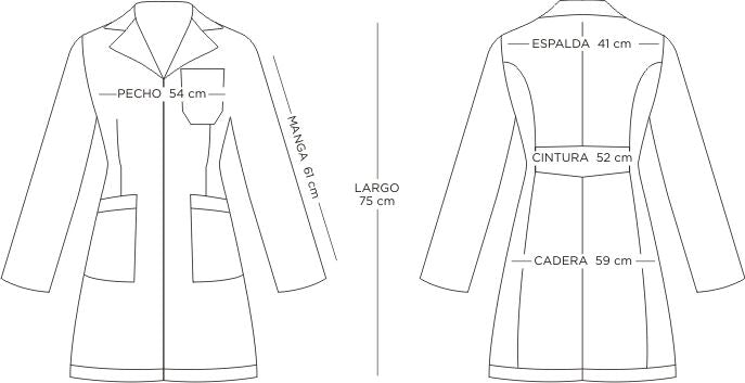 SACO TIPO BLAZER