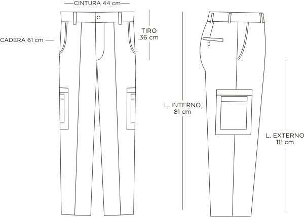 PANTALÓN CABALLERO