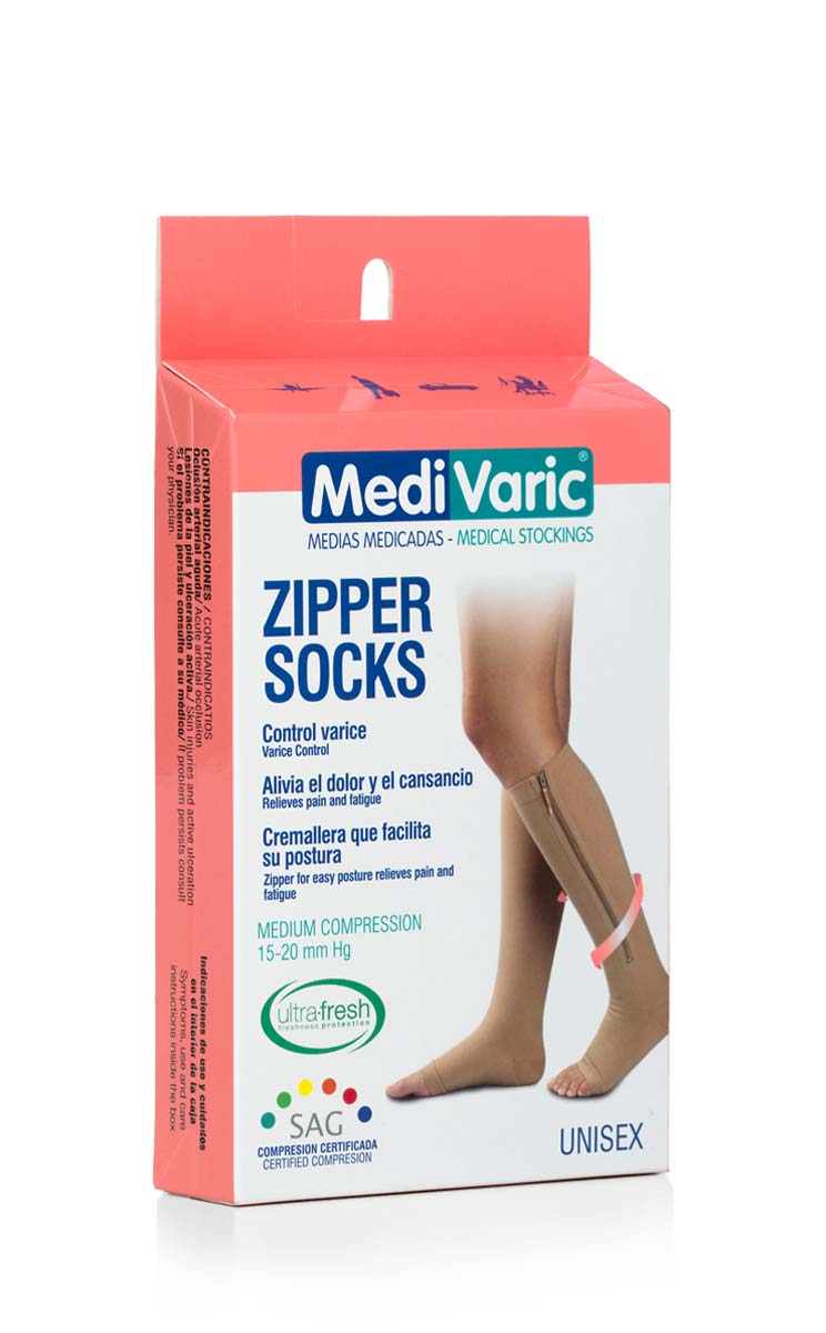 CALCETÍN CON CIERRE